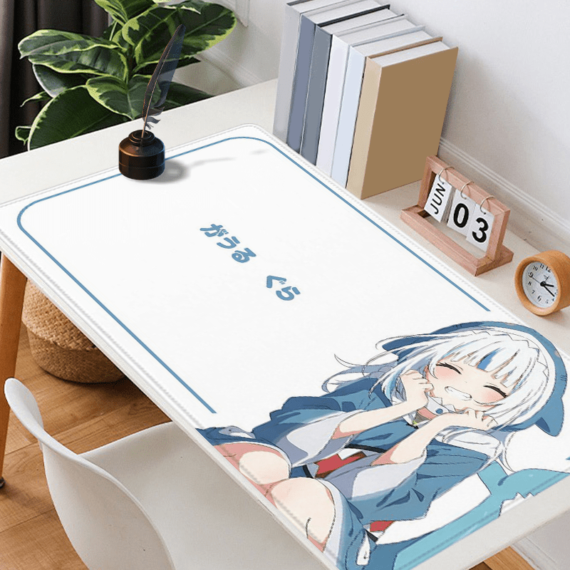 Tech Table Accessories - 특대형 귀여운 상어 후드티 소녀 애니메이션