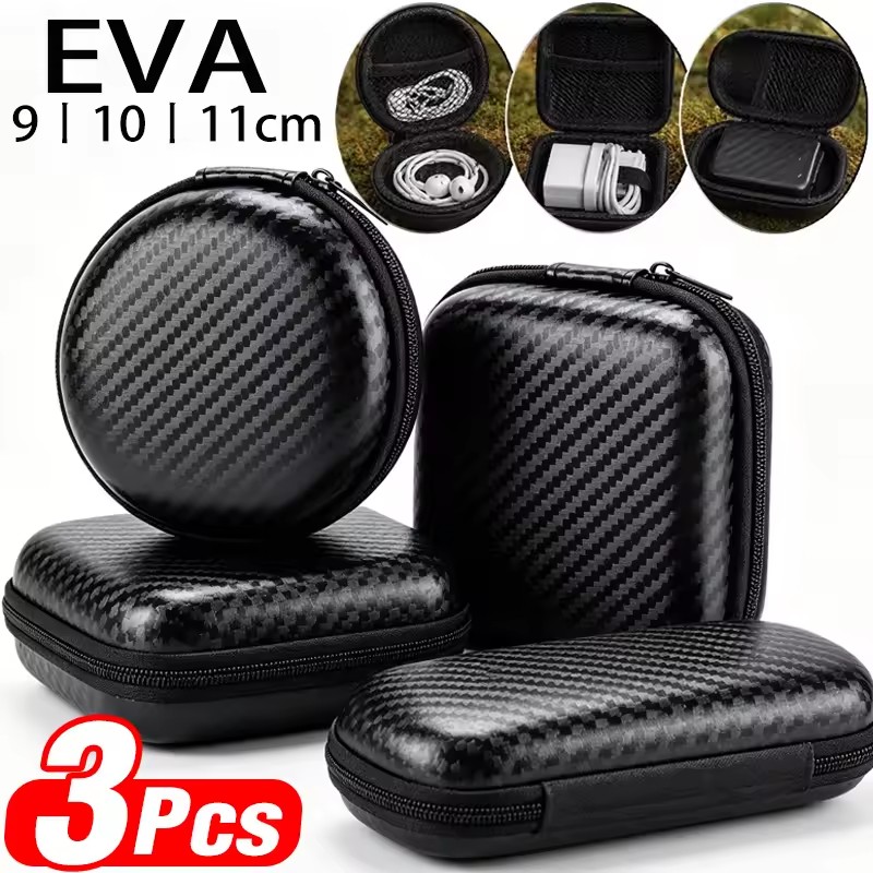 Cable Organizer Bag - EVA 하드 쉘 방수 케이블 충전기