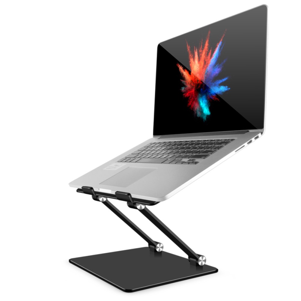 Laptop Stand Bamboo - 높이 조정 가능한 노트북 스탠드 MacBook