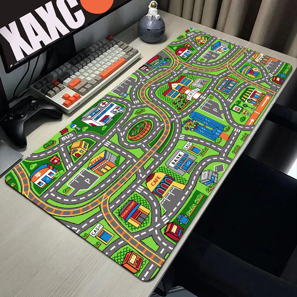 PC 게임 설정 액세서리, 도시 도로 만화 마우스 패드 - Tech Table Accessories 리뷰 및 가격