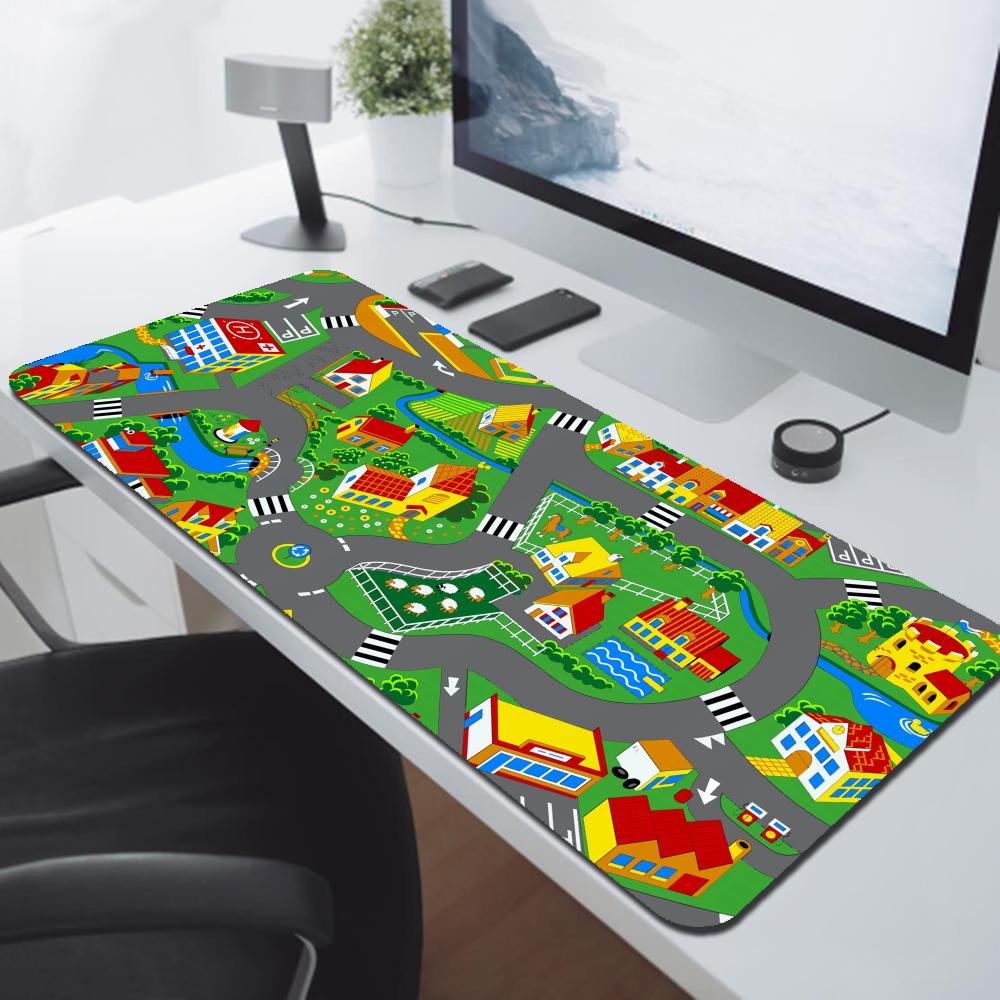 PC 게임 설정 액세서리, 도시 도로 만화 마우스 패드 - Tech Table Accessories 리뷰 및 가격