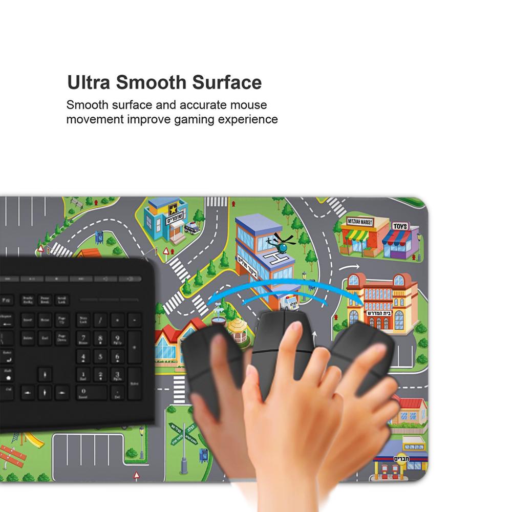 PC 게임 설정 액세서리, 도시 도로 만화 마우스 패드 - Tech Table Accessories 리뷰 및 가격