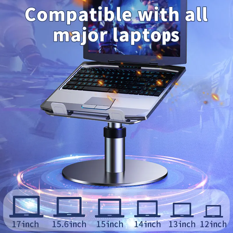 Oatsbasf 메탈 노트북 스탠드 홀더 360 °   - Laptop Stand Bamboo 리뷰 및 가격