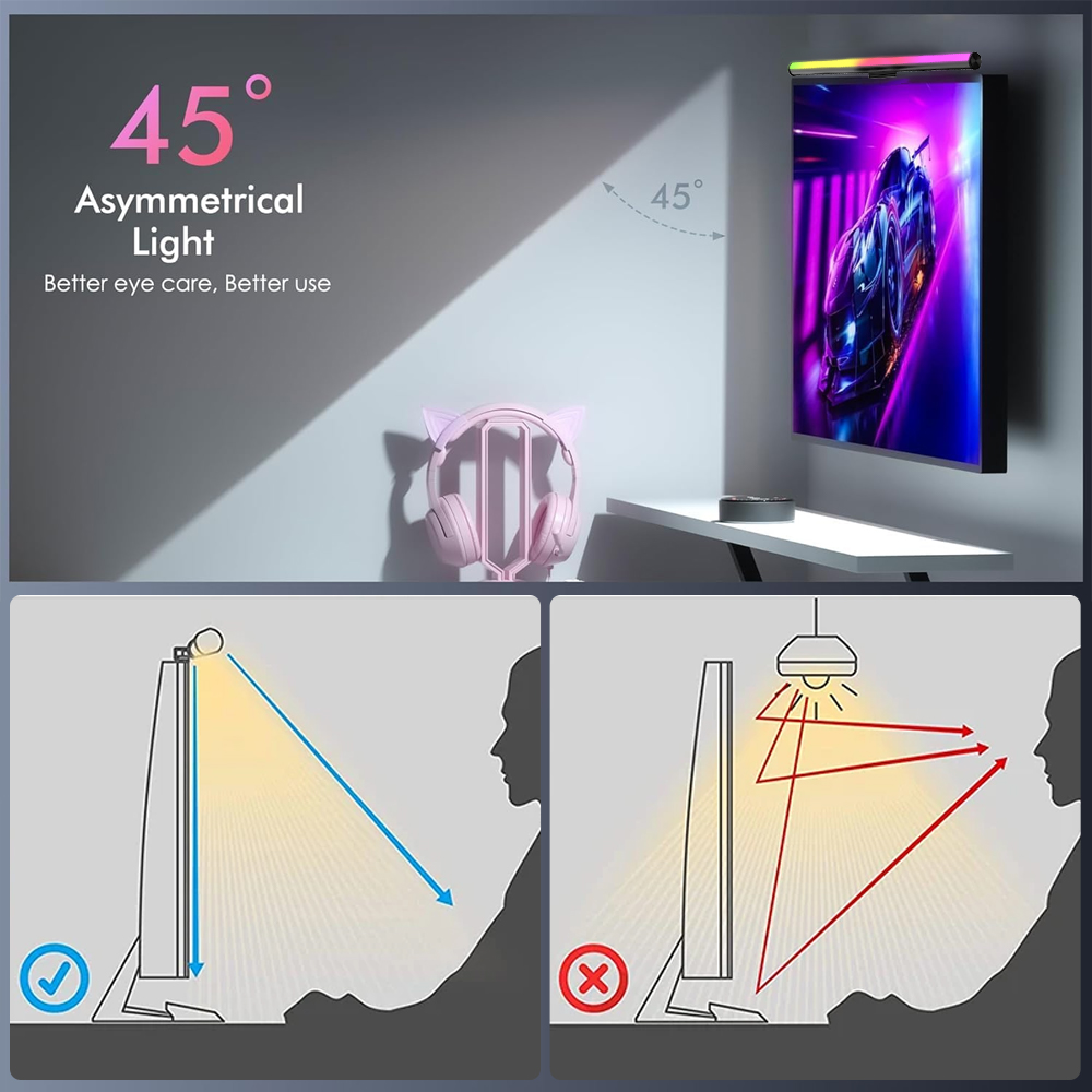 와이파이 컴퓨터 라이트바 모니터 라이트 바 램프 스크린 - Tech Table Accessories 리뷰 및 가격