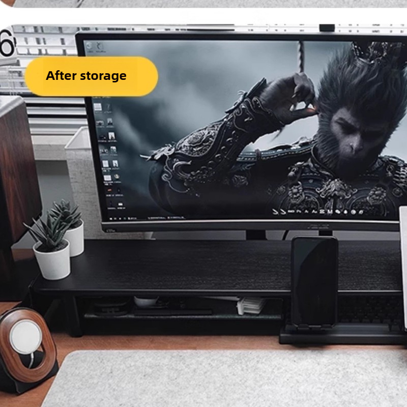인체공학적 알루미늄 모니터 받침대, 헤비듀티 데스크탑  - Laptop Stand Bamboo 리뷰 및 가격