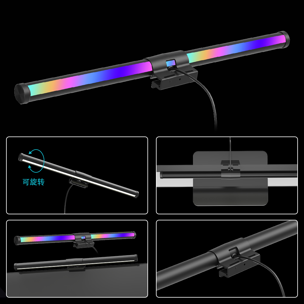 RGBIC Wi-Fi 제어 기능이 있는 모니터용 LED - Tech Table Accessories 리뷰 및 가격