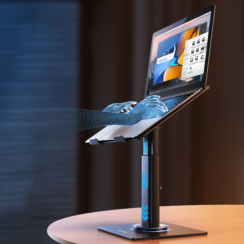 노트북 스탠드 360도 회전식 수직 브래킷, 열 방출  - Laptop Stand Bamboo 리뷰 및 가격