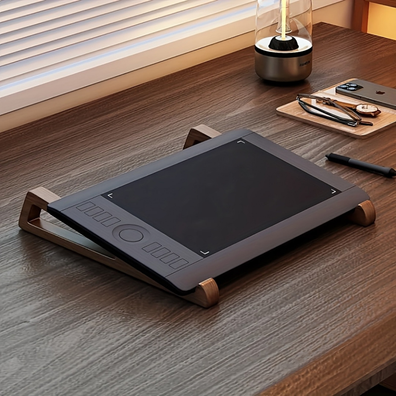 휴대용 접이식 나무 노트북 스탠드 - 인체공학적 디자인 - Laptop Stand Bamboo 리뷰 및 가격
