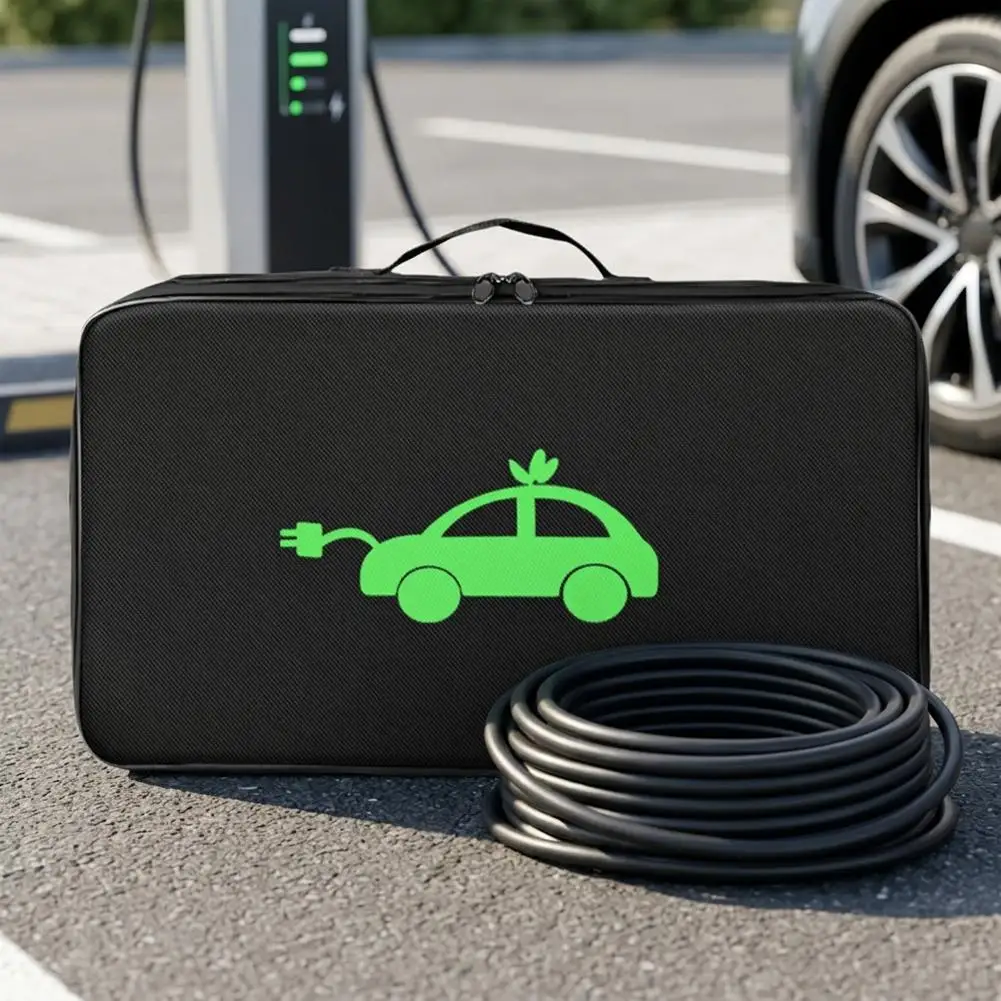 새로운 자동차 충전기 보관 가방 자동차 보관 가방 점퍼 - Cable Organizer Bag 리뷰 및 가격