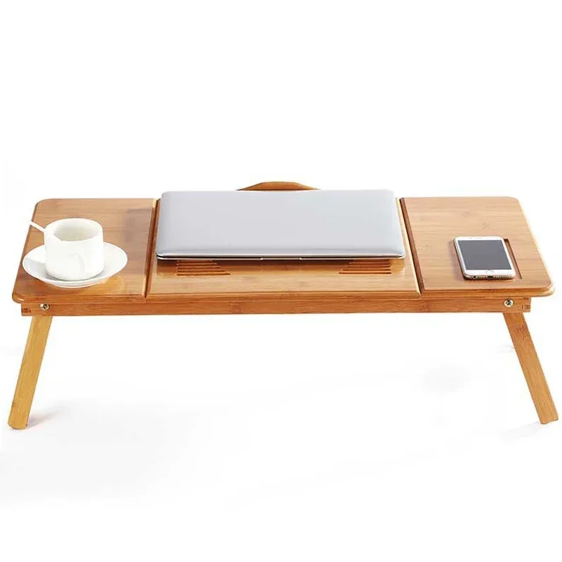 조절 가능한 대나무 노트북 책상/스탠드(팬 포함) –  - Laptop Stand Bamboo 리뷰 및 가격