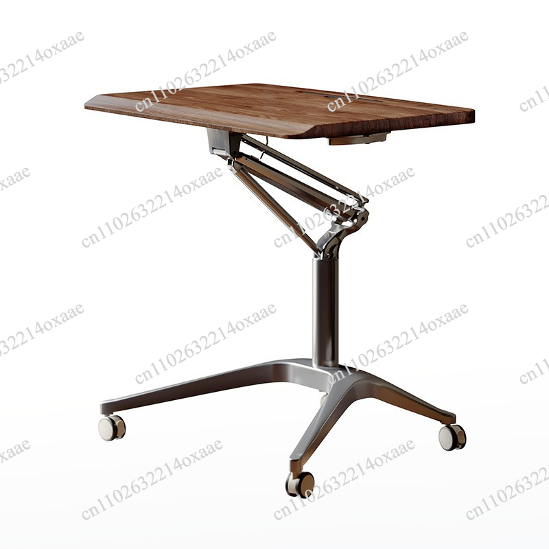공압식 스탠딩 데스크, 높이 조절 가능한 가정용 이동식 - Laptop Stand Bamboo 리뷰 및 가격